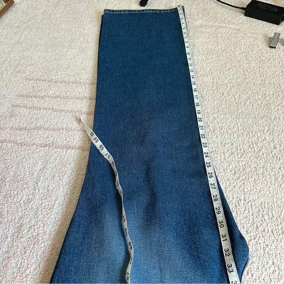 NWT Grace & Emma Mid Rise Chloe Straight Leg Distressed Denim Jeans Size 18 - Picture 14 of 14